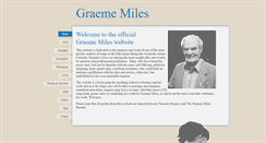 Desktop Screenshot of graememiles.com